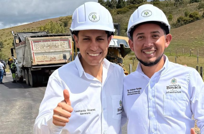 LO ÚLTIMO – – JUNIO – 12 – 2 – Secretaría de Infraestructura Pública y Tierrasua inspeccionaron las obras de mejoramiento vial entre Pantano de Vargas y Firavitoba –